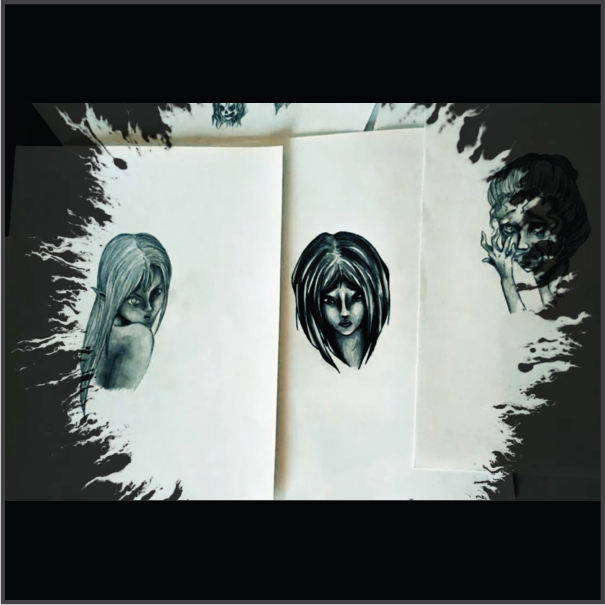 Opening Sequence for The Unhinged Artist (A Fictional TV Show)