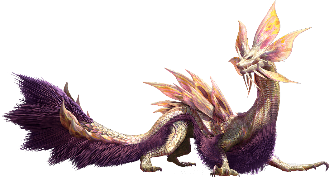 A picture of a Mizutsune looking around.
